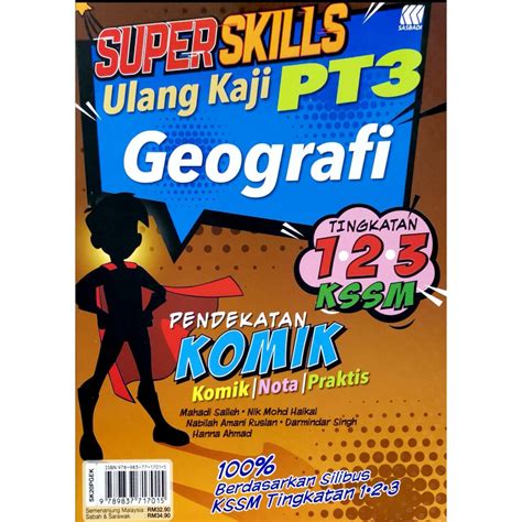 .sejarah pt3 2019 tst3, panduan cara buat dan contoh lengkap terbaik folio sejarah pt3 buat rujukan pelajar dalam jadual kerja pelaksanaan kajian kes (kerja kursus sejarah pt3 2019). Buku Rujukan: Super Skills Ulang Kaji PT3 KSSM - Geografi ...