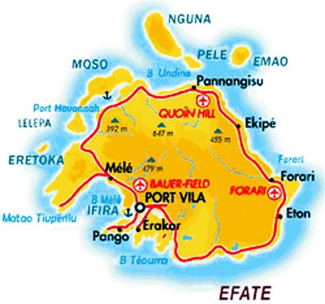 C00 Vanuatu Efate Island Carte This Island Named Efate Flickr