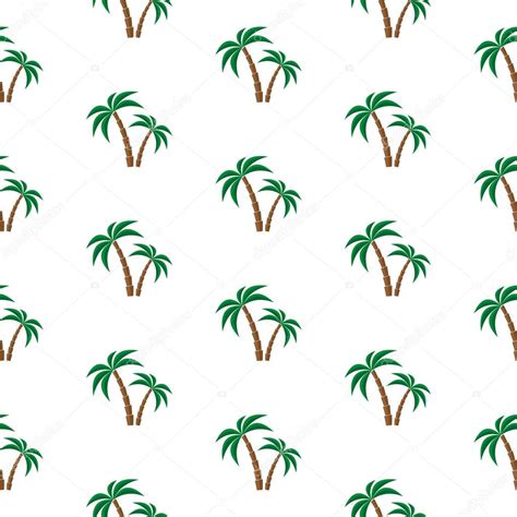 Palm Trees Pattern — Stock Vector © Elen88 94907402