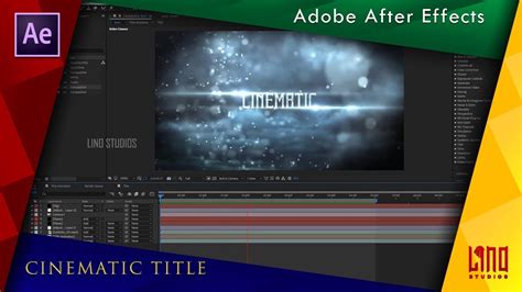 Cinematic Titles After Effects Tutorial Youtube