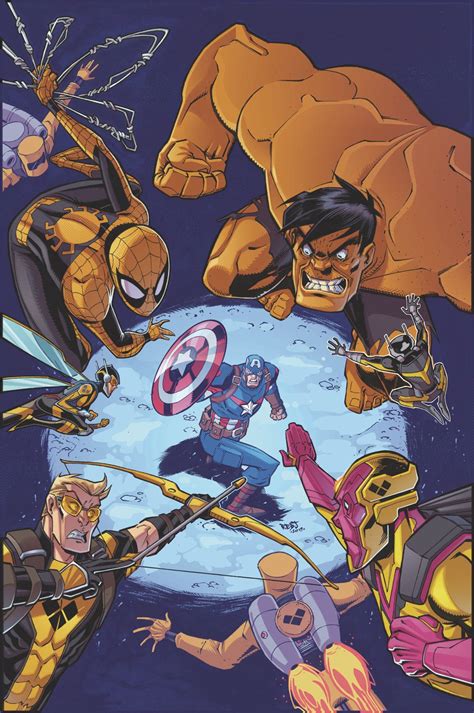 Aug190740 Marvel Action Avengers 10 Sommariva Kids Comics