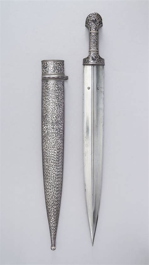 Dagger Kindjal With Sheath Caucasian Possibly Northern Dagestan
