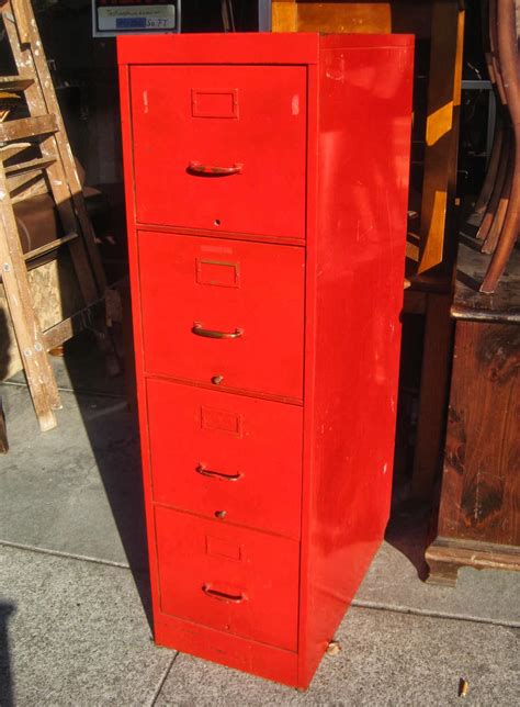 Metal cabinet manufacturer in chicago. UHURU FURNITURE & COLLECTIBLES: SOLD - Red Metal File ...