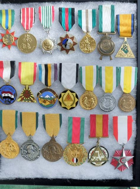 Medals From May 1941 October 1973 Iraqi Military Armed Forces