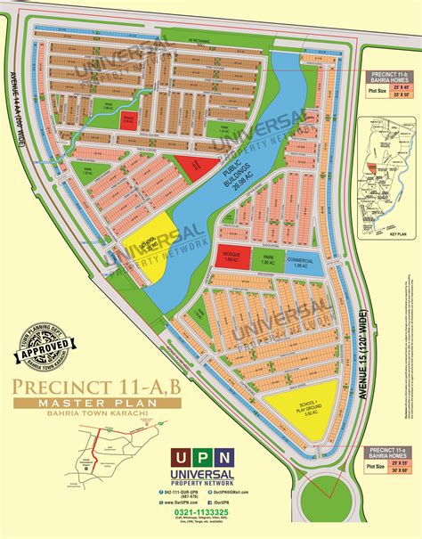 Layout Plan Siteplan Map Of Precinct 46 Bahria Paradi