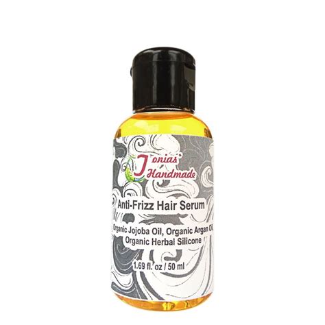 Plus, it leaves you with a smooth style and shiny finish. Anti Frizz Hair Oil Serum Organic Heat Protectant Leave-In ...