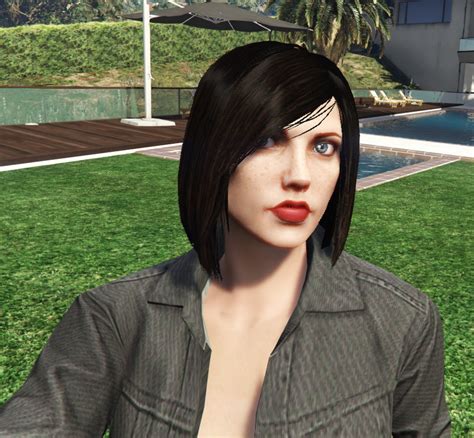 Brunette Girl Skin Control Gta5