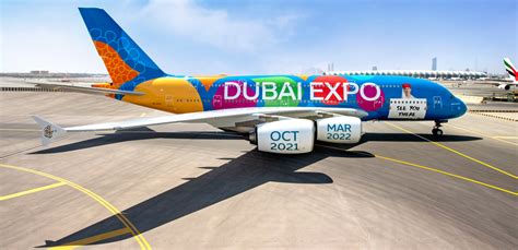 Expo Livery Emirates Presents Colorful Airbus A380 Newsylist