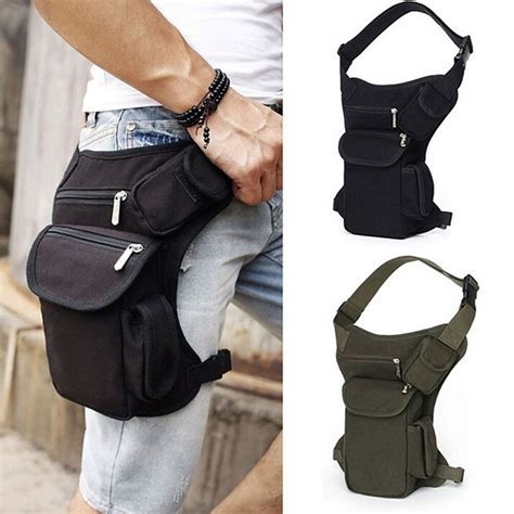 1pc Waterproof Men Waist Bags Hip Package Pochete Casual Fanny Pack Travel Large Army Waist Pack