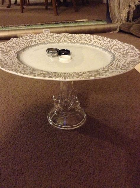 Made This With A Candle Stick And A Plate Candlesticks Plates Candles