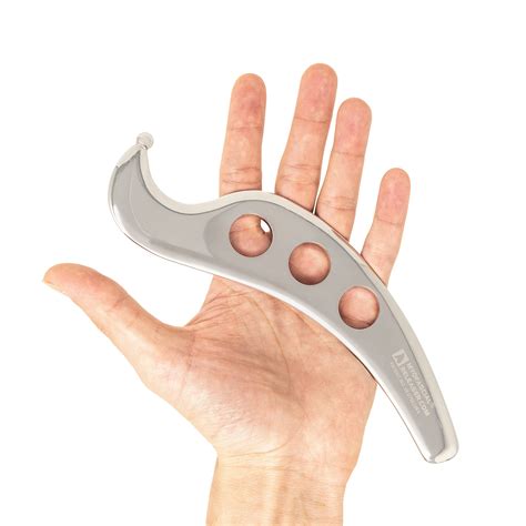 Myofascial Releaser Ellipse Pro Patented Stainless Steel Physical Therapy Tool For Soft Tissue