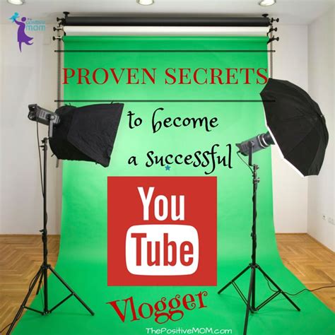 Proven Secrets To Become A Successful Youtube Vlogger Vlogger