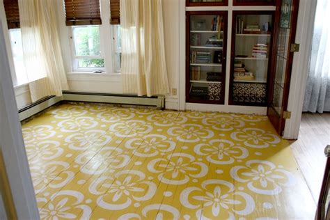 To create a totally unique look. Top 10 Stencil and Painted Rug Ideas for Wood Floors