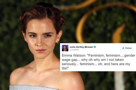 Dear Haters What Has Feminism Got To Do With Emma Watson S Braless
