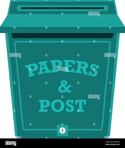 Modern Postbox Stock Vector Images Alamy