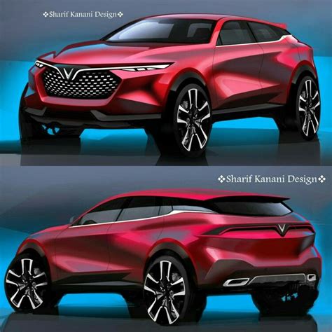 Kanani Motors Compact Suv 2 Sketches By Sharif Kanani Concept Car