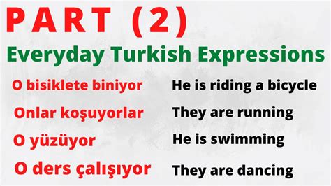 Everyday Turkish Expressions Part 2 Practice Turkish Language