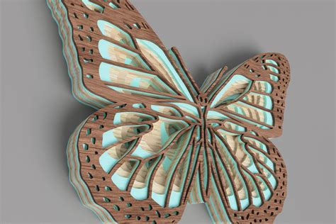 Butterfly Laser Cut File 1144097 Cut Files Design Bundles