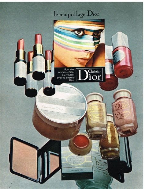 Christian Dior Maquillage 1970 Vintage Makeup Ads Vintage Makeup Makeup Ads