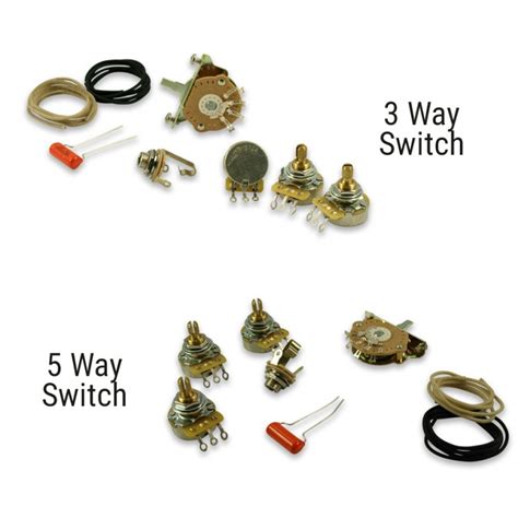 .standard wiring kit pre wired just push the gallery or if you are interested in similar gallery of stratocaster wiring diagrams artys custom guitars telecaster standard wiring kit pre wired, you. WD Upgrade Wiring Kit For Fender Stratocaster Style Guitars