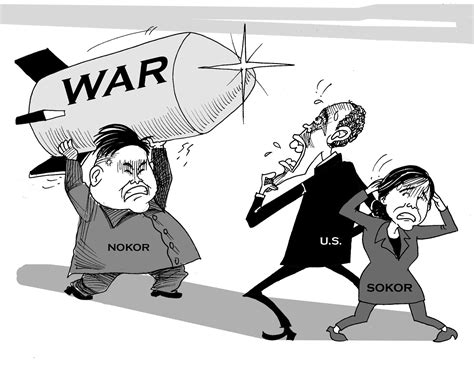 My Cartoons And Comicstrip War Editorial Cartoon By Bladimer Usi