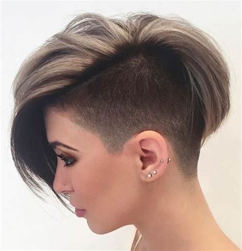 shaved hairstyles for girls telegraph
