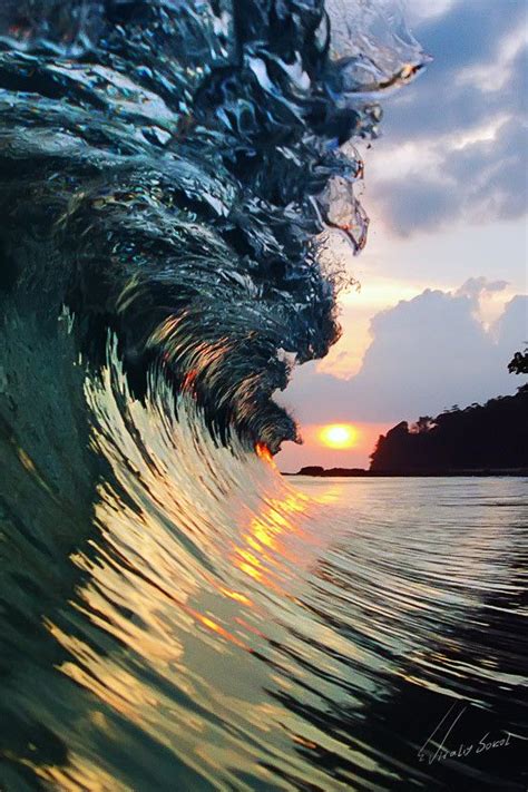 Sunset beach waves north shore oahu hawaii (october 2011). Sea Glass by Vitaliy Sokol | 500px | Waves, Ocean waves ...