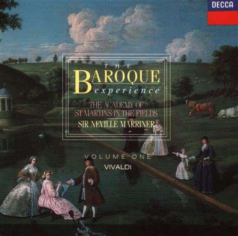 Release The Baroque Experience By Academy Of St Martin In The Fields