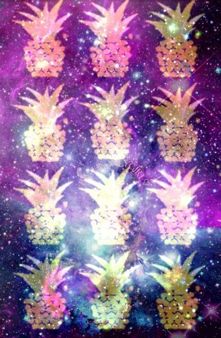 Pineapple Galaxy Galaxy Wallpaper Beautiful Wallpapers Wallpaper