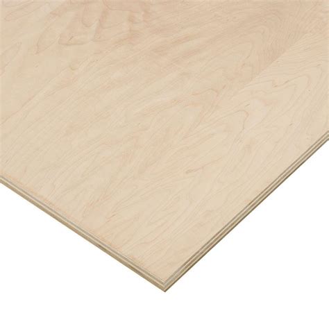 Columbia Forest Products 12 In X 2 Ft X 2 Ft Purebond Maple Plywood