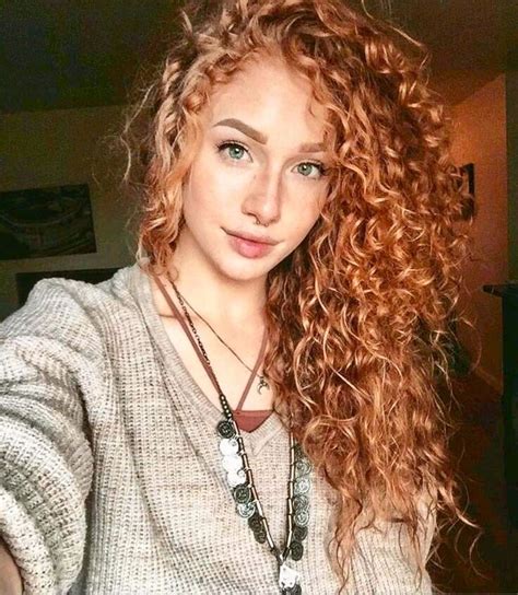 Ginger With Attitude Underthebogart Virgo Curly Hair Autumn Curly Hair Styles