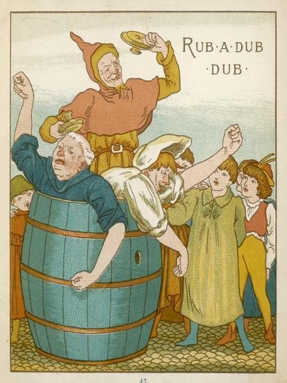 Rub A Dub Dub Three Men In A Tub Posters Edward Hamilton Bell