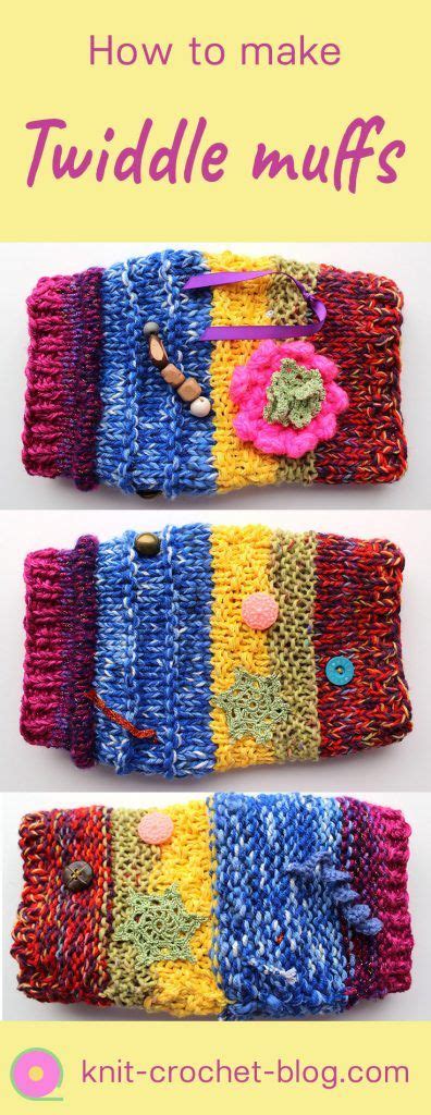 Twiddle Muffs For The Elderly Knit And Crochet Blog Crochet Blog Hand Muffs Knitting Patterns