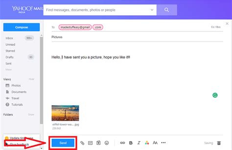 Java code examples to send email with attachments using javamail. How Do I Attach a Photo to an Email on Yahoo Mail - Made ...