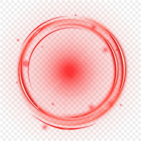 Abstract Red Circle Png Image Abstract Circle Light Red Frame Vector