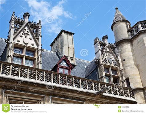 The National Museum Of The Middle Ages In Paris Stock
