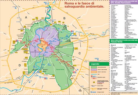 Roma Capitale Mappa Zona Verde