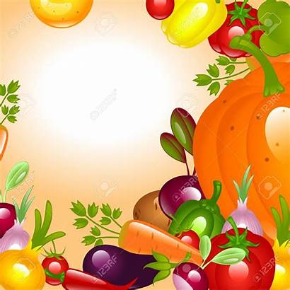 Vegetable Border Nutrition Clipart Month Vegetables Thanksgiving