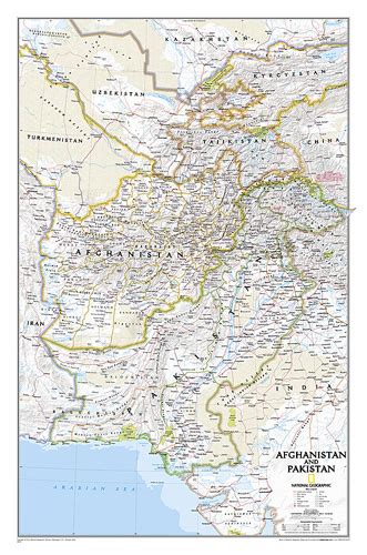 Afghanistan Pakistan Maps Amazon Com Afghanistan Baluchistan Kabul