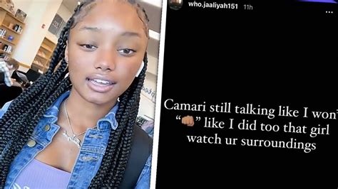 Camari Says Jaaliyah Cant Fight Like Her Mom Cj So Cool Life With