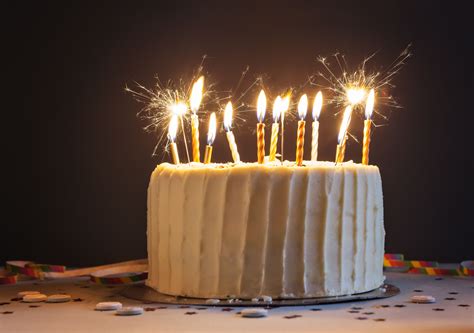 are sparklers safe on cakes