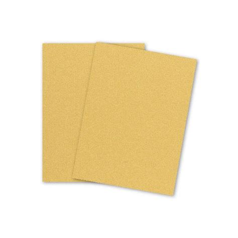 Stardream Metallic 85x11 Card Stock Paper Gold 105lb Cover 284gsm