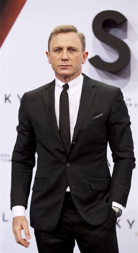 Daniel Craig Daniel Craig Single Breasted Suit Jacket Fashion