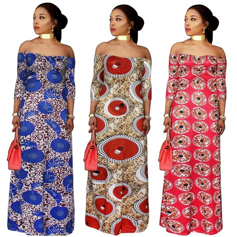 African Dress African Clothing New Arrival Top Fashion 2017 Autumn And