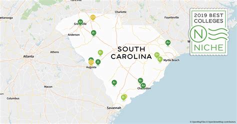 Map Of North Carolina Universities Secretmuseum