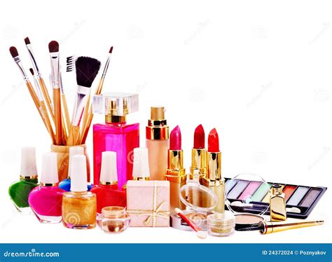 Decorative Cosmetics And Perfume Stock Photo Image Of Cosmetic Care