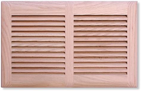 Rickenbacker Custom Wood Louvered Oak Air Vent Cover