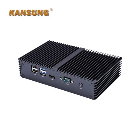 K3215ug4 X86 Fanless Mini Pc With Intel Celeron 3215u Cpu 4 Lan 1