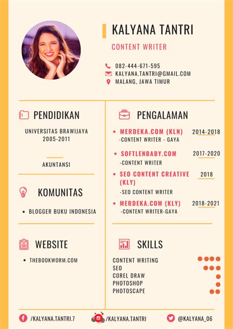 Cara Nak Membuat Cv Kreatif Di Photoshop Kalebrilgriffith