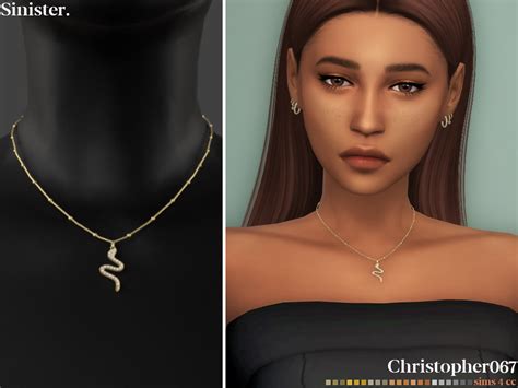 Sinister Necklace The Sims 4 Create A Sim Curseforge